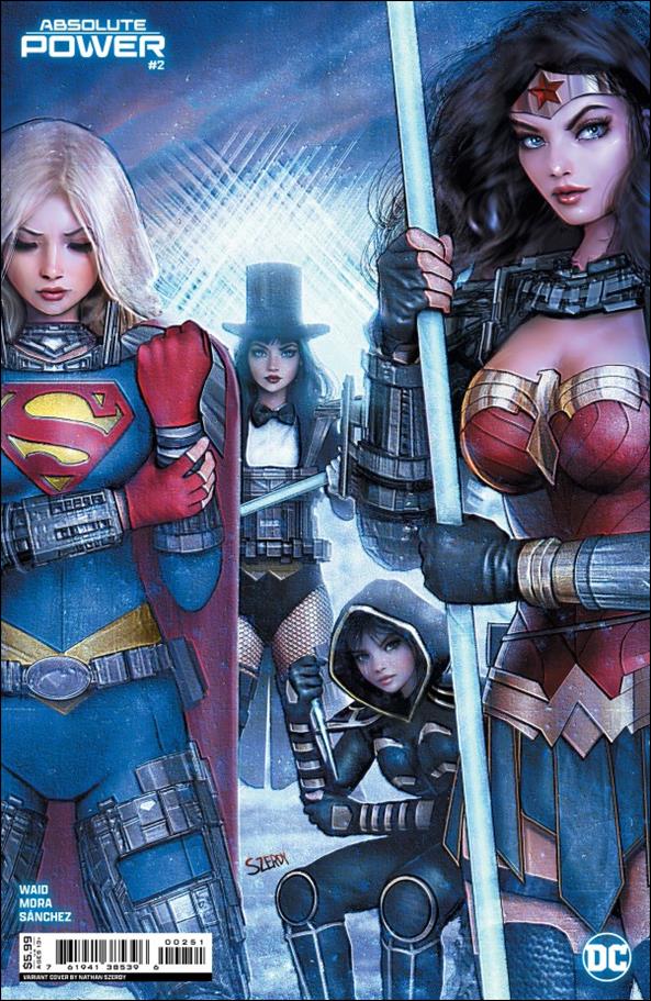 Absolute Power (2024) issue 2-E Nathan Szerdy Cardstock Cover