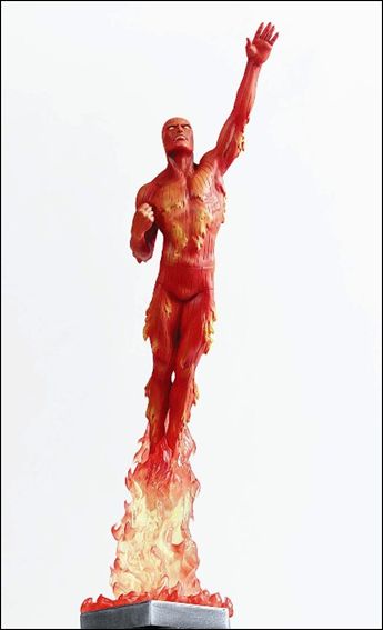 Marvel Mini-Statues item 16 Human Torch 1/4000