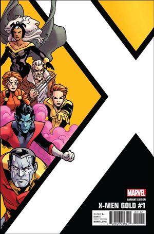 X-Men: Gold issue 1-D Leonard Kirk 1:10 Corner Box Cover