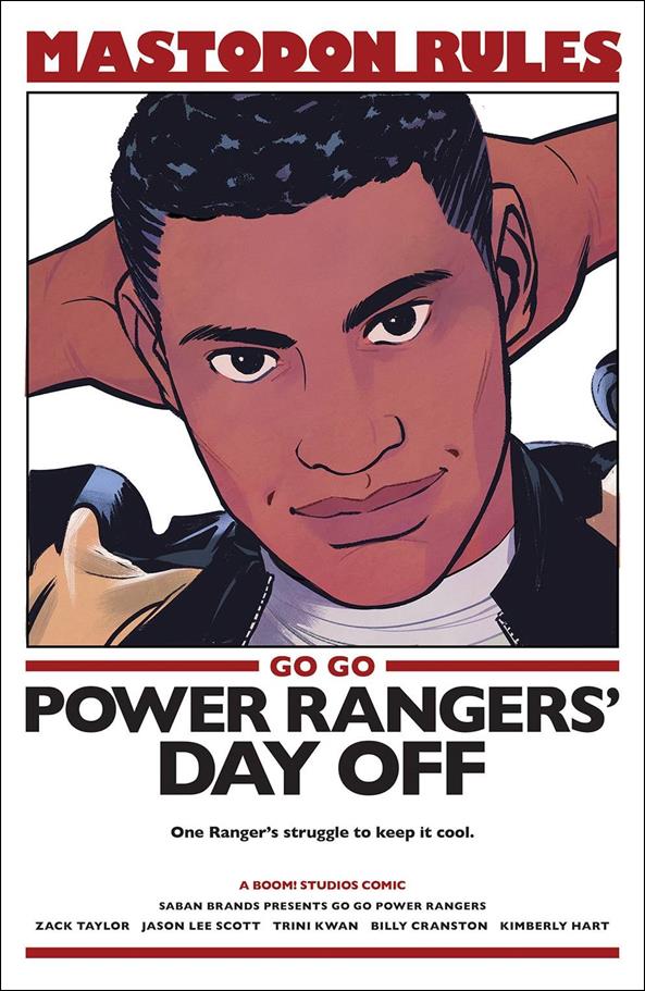 Saban's Go Go Power Rangers issue 8-E Natacha Bustos 1:25 Cover