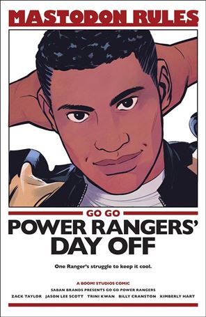 Saban's Go Go Power Rangers issue 8-E Natacha Bustos 1:25 Cover