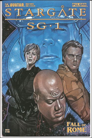 Stargate SG-1: Fall of Rome issue 3-E Drake Painted Cover