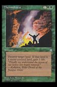 Magic the Gathering: Ice Age (Base Set) card 268 Thermokarst