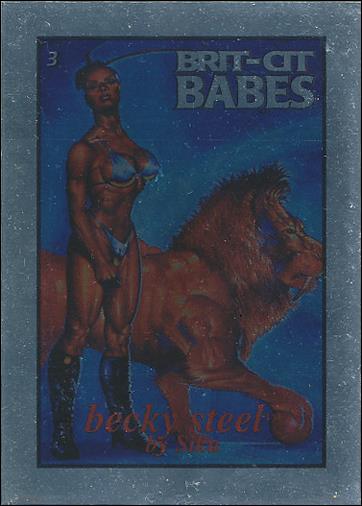 Judge Dredd: The Movie (Brit-Cit Babes Silver/Chromatic Subset) card 3 becky steel