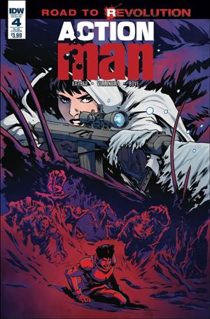 Action Man issue 4-B Paolo Villanelli Subscription Cover
