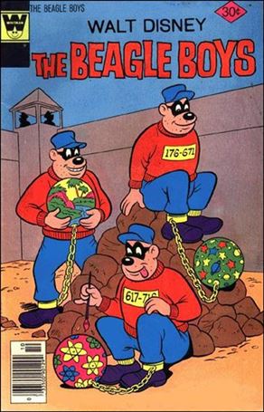 Walt Disney the Beagle Boys issue 38-B Whitman Cover
