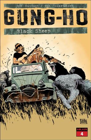 Gung-Ho (2019) issue 4 Eduardo Risso Cover