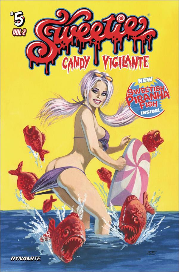 Sweetie Candy Vigilante (2024) issue 5-C Stephen Sistilli Yellow Cover