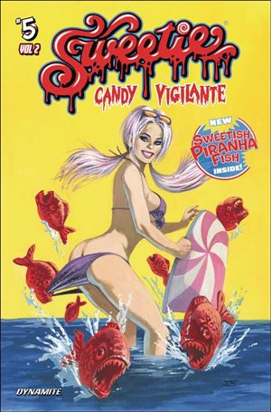 Sweetie Candy Vigilante (2024) issue 5-C Stephen Sistilli Yellow Cover