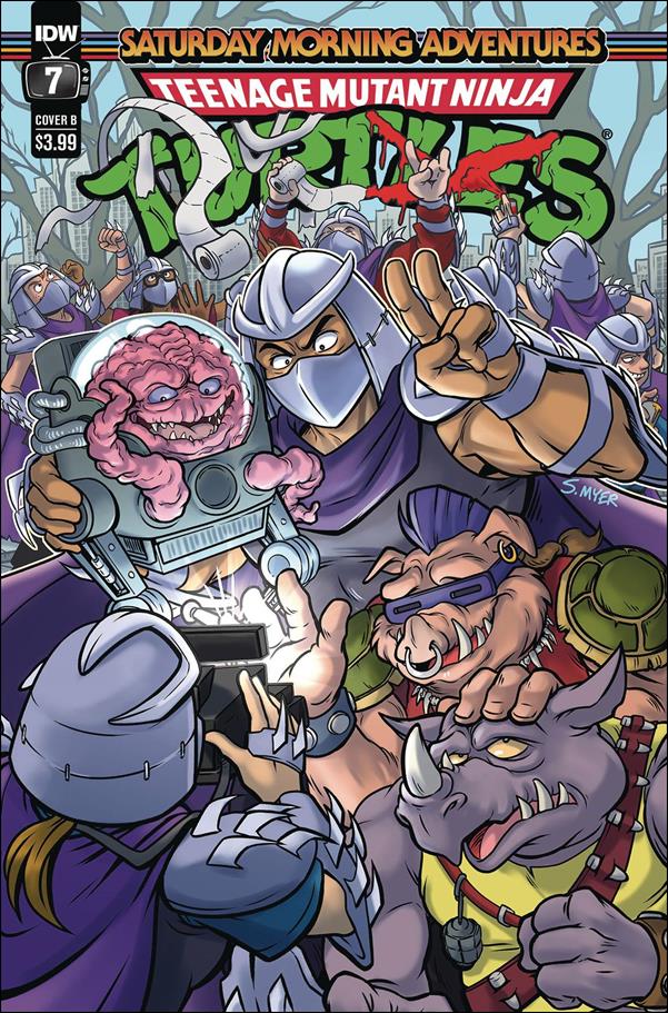 Teenage Mutant Ninja Turtles: Saturday Morning Adventures issue 7-B Sarah Myer Cover