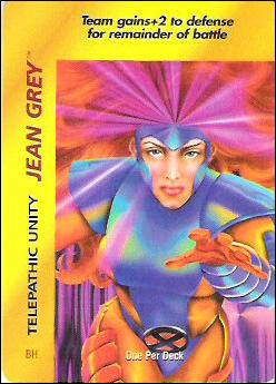 Marvel OverPower (Base Set) card nn134 Jean Grey: Telepathic Unity