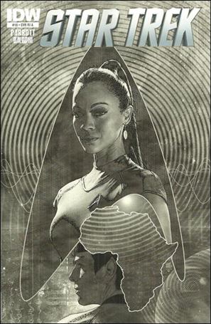 Star Trek (2011) issue 18-B Tim Bradstreet 1:10 Sketch Cover