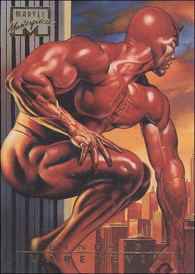 1996 Marvel Masterpieces: Series 5 (Base Set) card 96 Genesis Daredevil