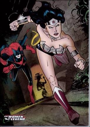 Women of Legend (Base Set) card 55 Wonder Woman & Batwoman