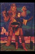 Star Wars: Shadows of the Empire (Base Set) card 74 Leia & Chewbacca