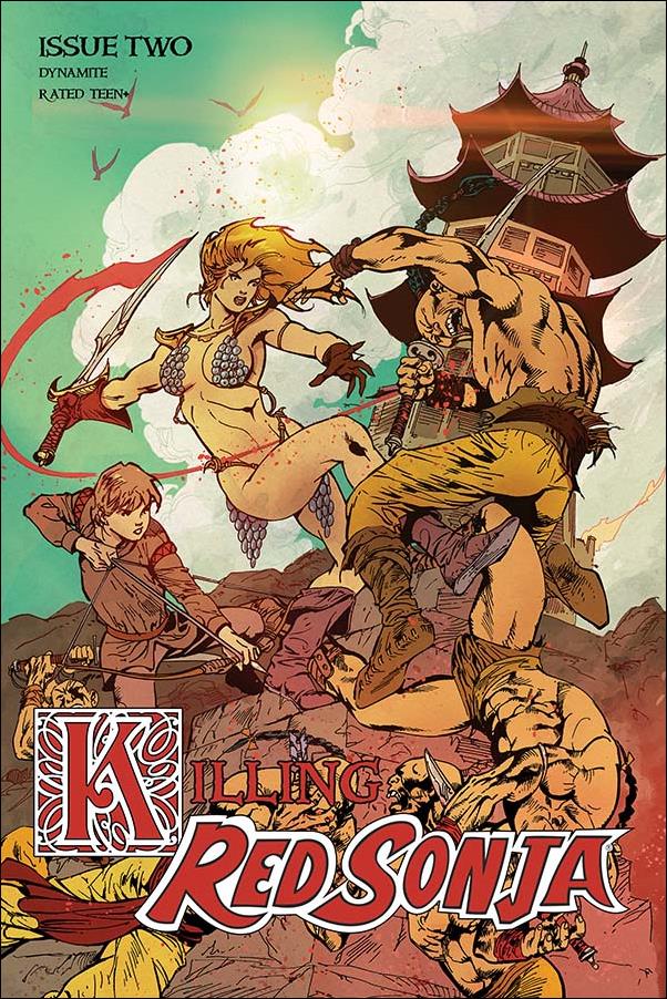 Killing Red Sonja issue 2-C Roberto Castro Cover