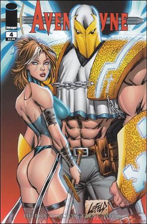 Avengelyne (2011) issue 4 Rob Liefeld Cover