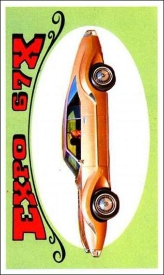 Way Out Wheels (Base Set) card 29 Expo 67X