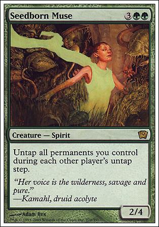 Magic the Gathering: 9th Edition (Base Set) card 270 Seedborn Muse