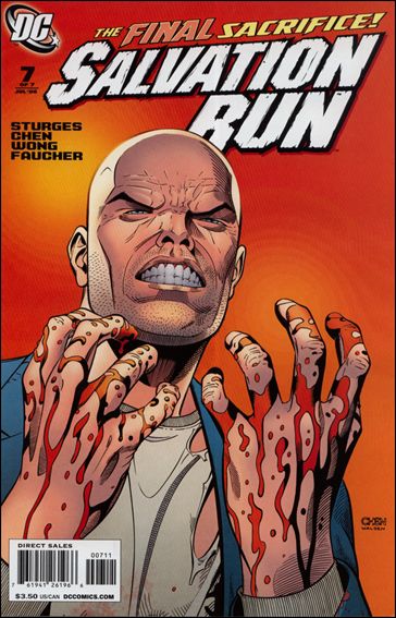 Salvation Run issue 7 Sean Chen Cover