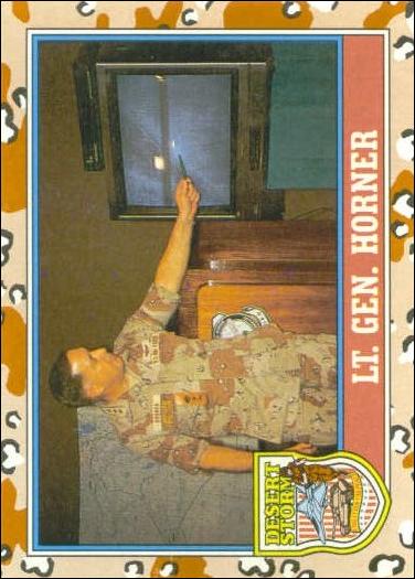 Desert Storm: Series 2 (Base Set) card 159 Lt. Gen. Horner