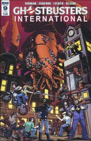 Ghostbusters: International issue 9-B Corin Howell Subscription Cover