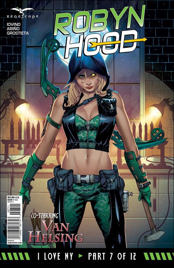 Robyn Hood: I Love NY issue 7 Drew Edward Johnson Cover