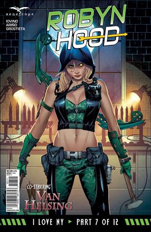 Robyn Hood: I Love NY issue 7 Drew Edward Johnson Cover