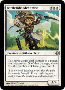 Magic the Gathering: Morningtide (Base Set) card 2 Battletide Alchemist