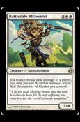 Magic the Gathering: Morningtide (Base Set) card 2 Battletide Alchemist