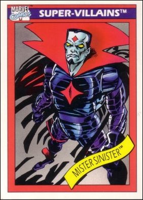 Marvel Universe: Series 1 (Base Set) card 65 Mister Sinister