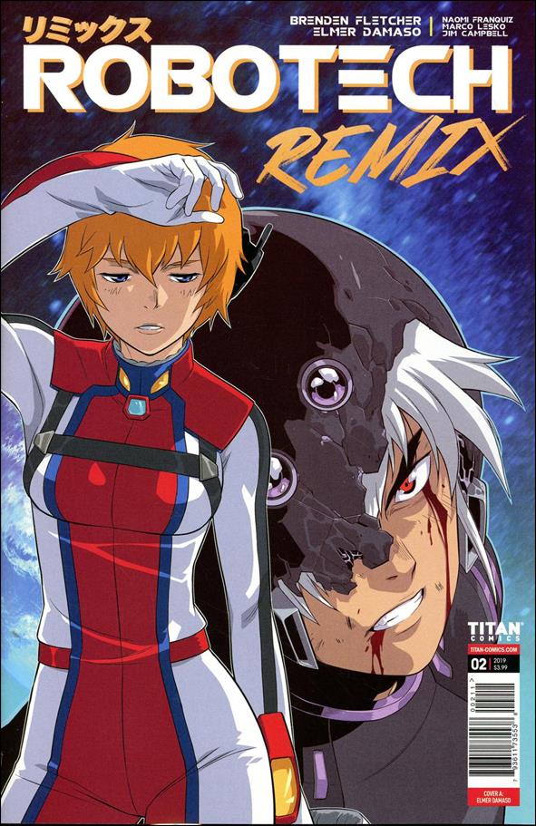 Robotech Remix issue 2 Elmer Damaso Cover