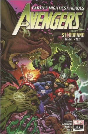 Avengers (2018/07) issue 27-D Ed McGuinness Walmart 3 Pack Cover