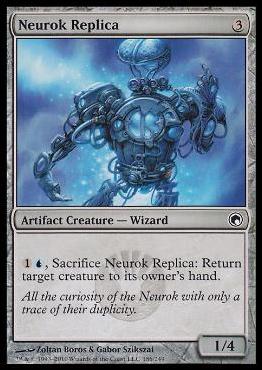 Magic the Gathering: Scars of Mirrodin (Base Set) card 186 Neurok Replica