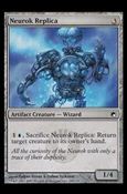 Magic the Gathering: Scars of Mirrodin (Base Set) card 186 Neurok Replica