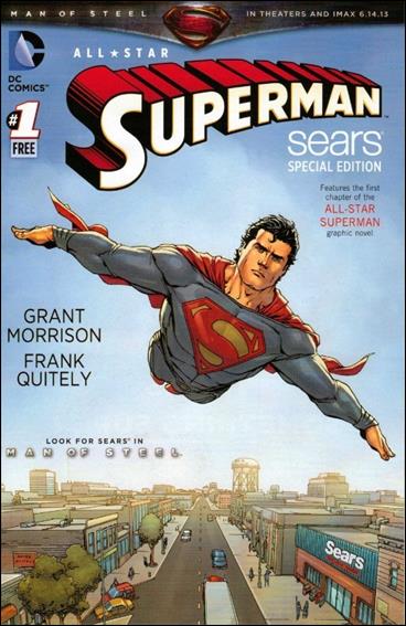 All Star Superman issue 1-H Polybagged Giuseppe Camuncoli Sears Promo Cover