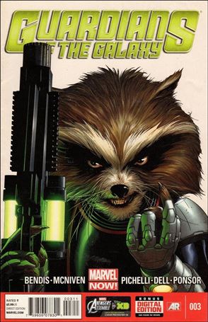 Guardians of the Galaxy (2013) issue 3 Steve McNiven Cover