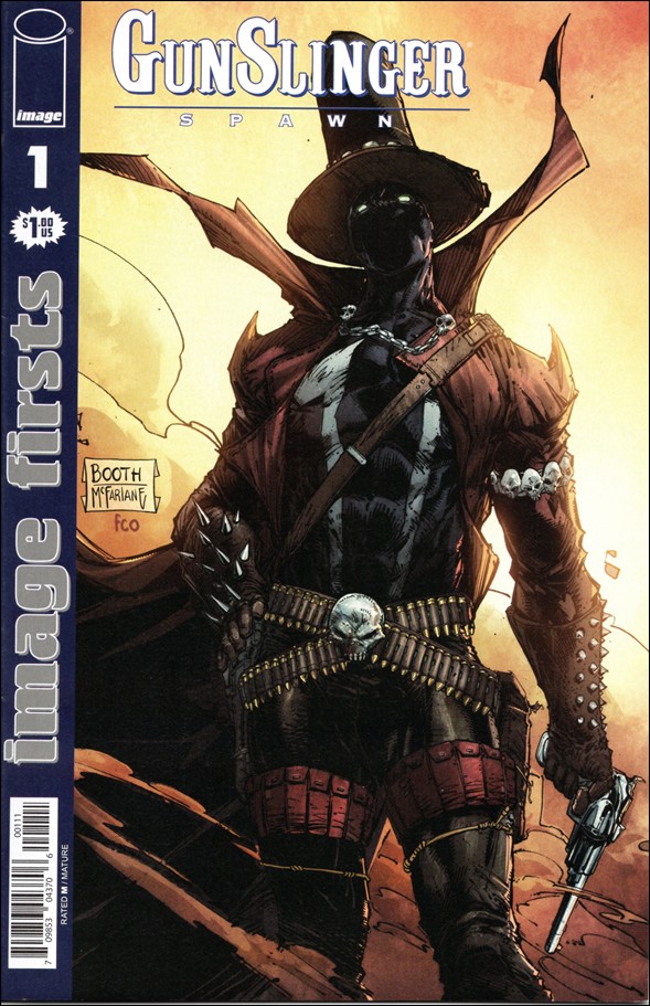 Gunslinger Spawn issue 1-K Image Firsts Edition