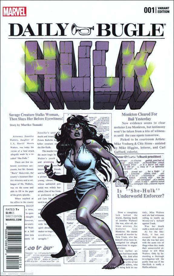 Hulk (2017) issue 1-J Mike Vosburg 1:Store Retailer Incentive Cover