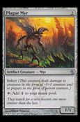 Magic the Gathering: Mirrodin Besieged (Base Set) card 125 Plague Myr