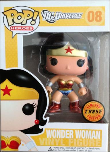 POP! Heroes figure 8-B Wonder Woman (Metallic) Chase