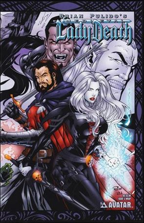 Brian Pulido's Medieval Lady Death issue 5-B Wraparound Cover