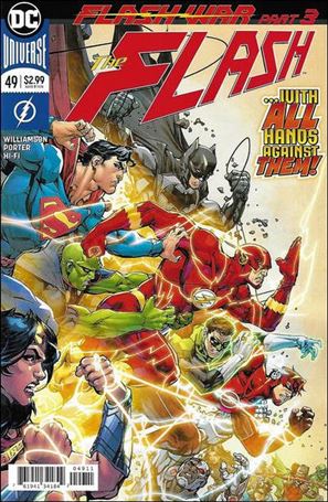Flash (2016) issue 49 Howard Porter Cover