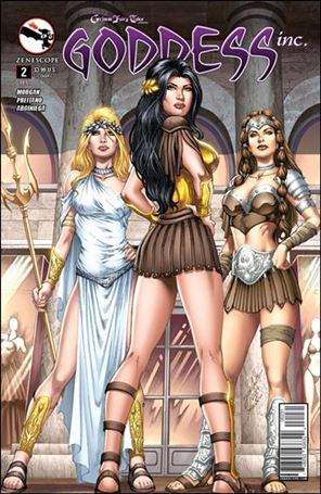 Grimm Fairy Tales Presents Goddess Inc. issue 2-C Jose Luis Cover