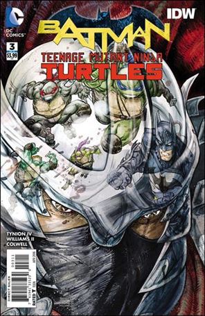 Batman/Teenage Mutant Ninja Turtles issue 3 Freddie E. Williams II Cover