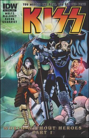 Kiss (2012) issue 3 Casey Maloney Cover