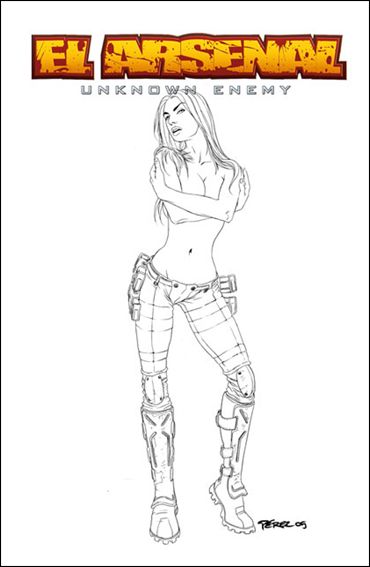 El Arsenal issue 2-B White Sketch Cover