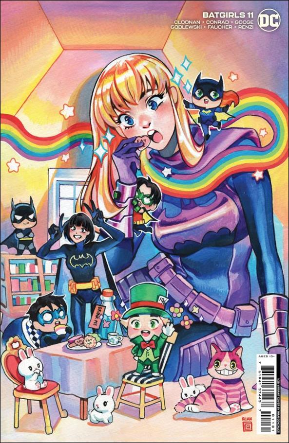 Batgirls issue 11-C Rian Gonzales 1:25 Cardstock Cover