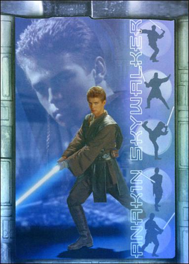 Star Wars: Attack of the Clones (Prismatic Foil Subset) card 1 Anakin Skywalker