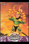 Marvel Super Hero Squad (Pop-Up Subset) card 8 Loki
